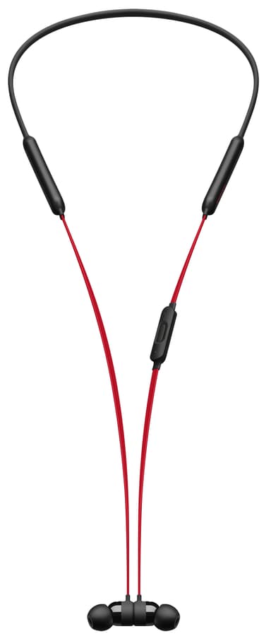 Beats X in-ear hörlurar (svart/röda)