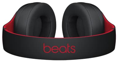 Beats Studio3 trådlösa around-ear hörlurar (svart/röda)