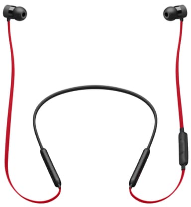Beats X in-ear hörlurar (svart/röda)