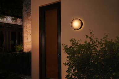 Philips Hue Daylo svart vägglampa 15W