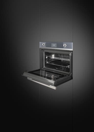 Smeg Linea 45 cm inbyggd kompaktugn SF4102MCS