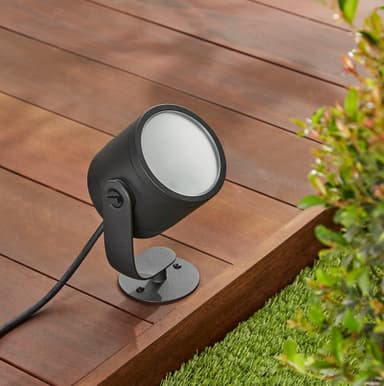 Philips Hue Lily XL LV svart utomhuslampa 15W