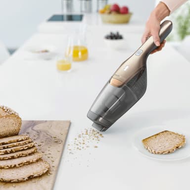 Electrolux Ergorapido sladdlös skaftdammsugare (brun)