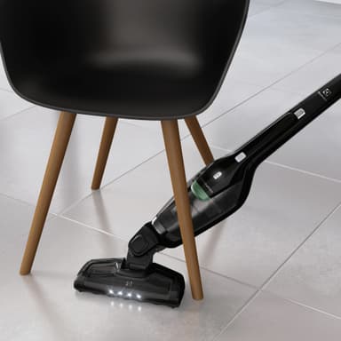 Electrolux Ergorapido sladdlös skaftdammsugare (svart)