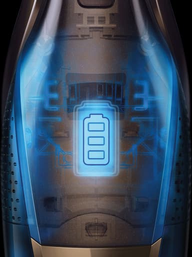 Electrolux Ergorapido sladdlös skaftdammsugare (svart)