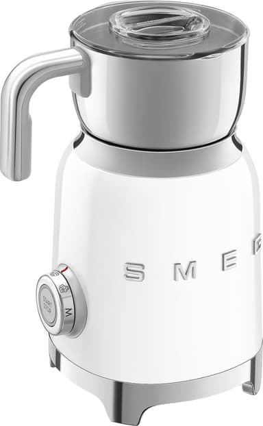 Smeg Retro 50's Style mjölkskummare MFF01WHEU (vit)