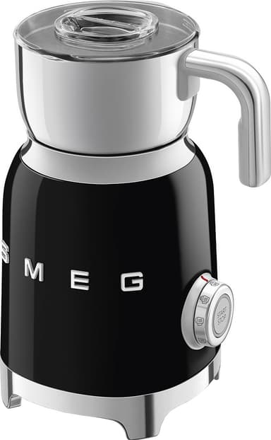 Smeg Retro 50's Style mjölkskummare MFF01BLEU (svart)