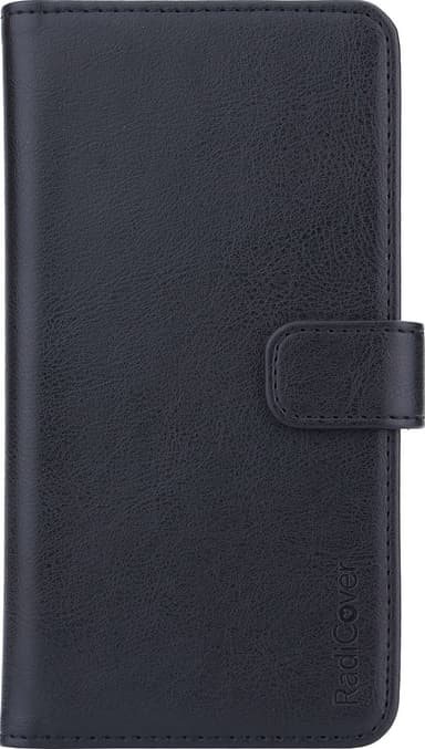 RadiCover 2i1 5,5"-6,5" universellt plånboksfodral (svart)
