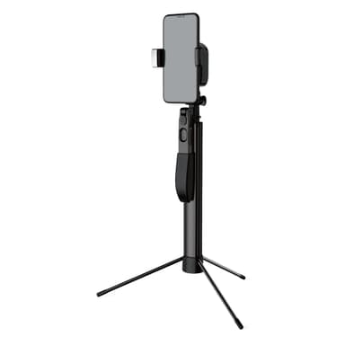 NORTH Fotostativ för Mobil (Youtube/Insta) 30-110cm Inkl Belysning och Fjärrkontroll
