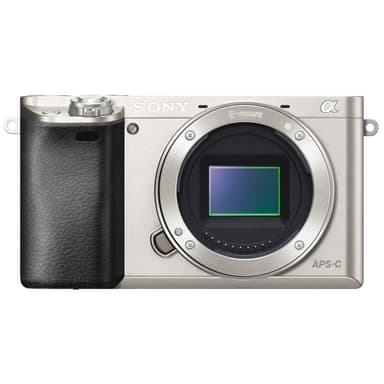 Sony Alpha A6000 systemkamera +16-50mm objektiv(silver) Sony Alpha A6000 systemkamera +16-50mm objektiv(silver)