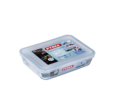 Pyrex Classic Frysbox 19 x 14 cm 0,8 liter Klar