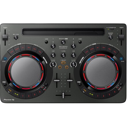 Pioneer portabel DJ kontroll DDJ-WEGO4 (svart)