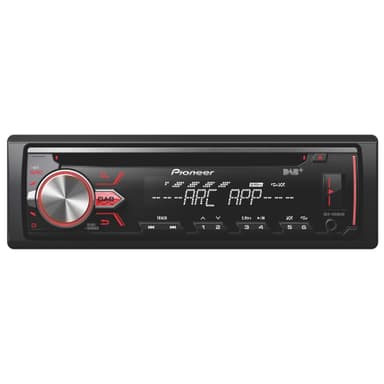Pioneer DEH-4900DAB bilstereo (svart)