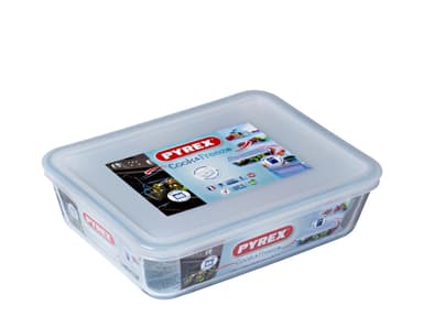 Pyrex Classic Frysbox 22 x 17 cm 1,5 liter Klar