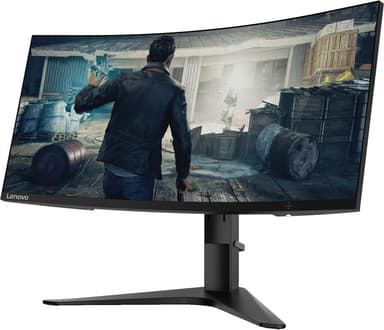 Lenovo G34w-10 34" välvd ultrabred bildskärm för gaming