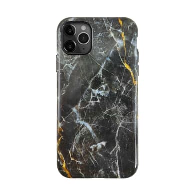 Miljövänliga iPhone 11 Pro Max tryckt mobilskal - Black Marble