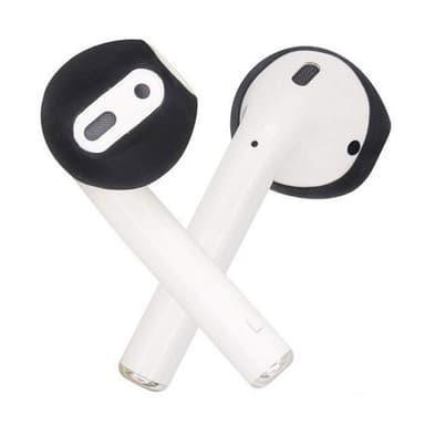 Silikon skydd till AirPods 2-pack Ultra-Thin Svart