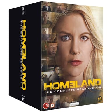 Homeland säsong 1-6 (DVD)