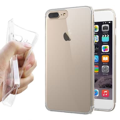 Silikon skal Transparent Apple iPhone 7 Plus / 8 Plus