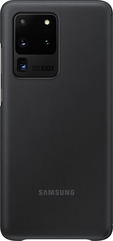 Samsung Galaxy S20 Ultra Clear View fodral (svart)