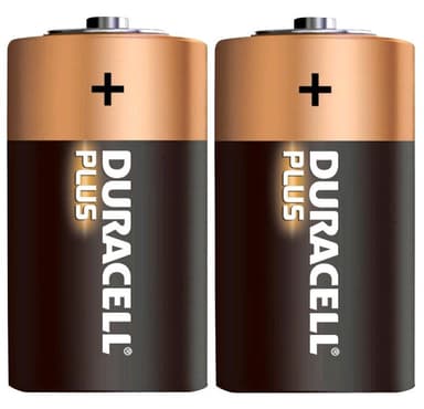 Duracell Batteri D Plus Power (2 st)