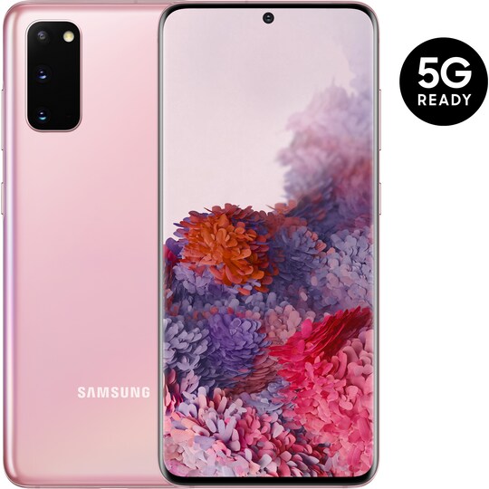 Samsung Galaxy S20 5G smartphone 12/128GB (cloud pink)