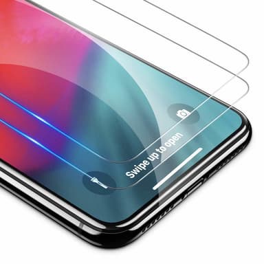Skärmskydd iPhone X / XS Härdat glas 2-pack