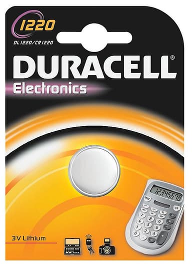Duracell Batteri CR1220 Knappcell 3 V