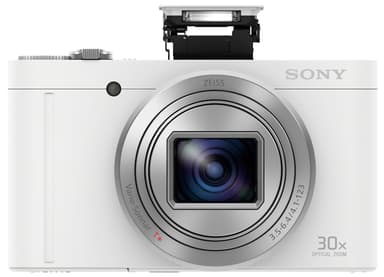 Sony WX500 kompaktkamera (vit)