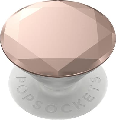Popsockets Premium mobilhållare (metallic diamond rose gold)