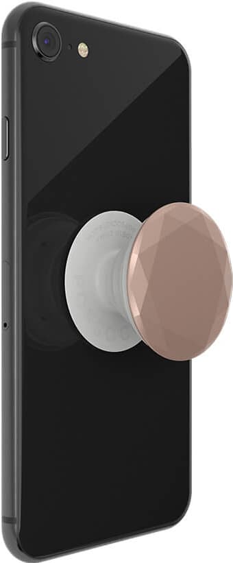 Popsockets Premium mobilhållare (metallic diamond rose gold)
