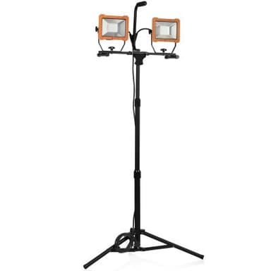 Led-arbetslampa tripod 2 x 30w