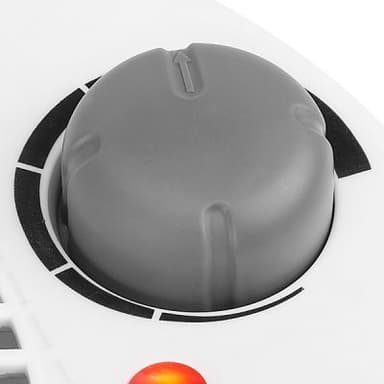 Bärbart värmeelement tristar ka5046 1800-2000w vit svart