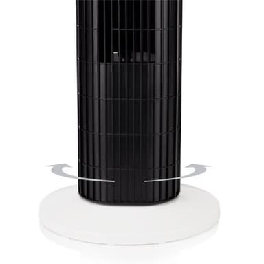 Fläkttorn tristar ve5999 45w vit svart