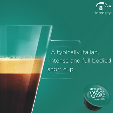 Nescafè Dolce Gusto Kaffekapslar - Ristretto Ardenza Nescafè Dolce Gusto Kaffekapslar - Ristretto Ardenza