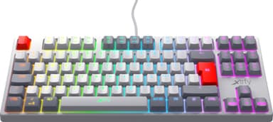 Xtrfy K4 RGB mekaniskt gaming tangentbord utan numerisk knappsats (retro)