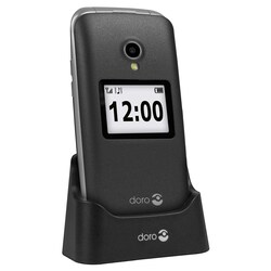 Doro 2424 mobiltelefon (grå)