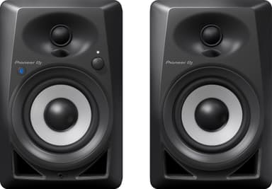 Pioneer DM-40BT-K, studio monitors med Bluetooth, svart
