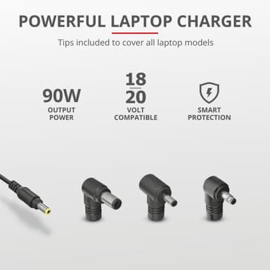 Trust Maxo HP 90W laddare bärbar dator