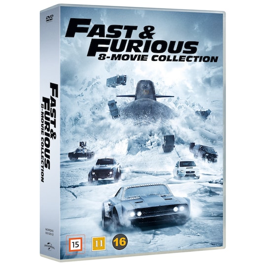 Fast & Furious 1-8 Box (DVD)