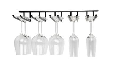 Hahn Metro Bar Hanger 5 row Black Ceiling