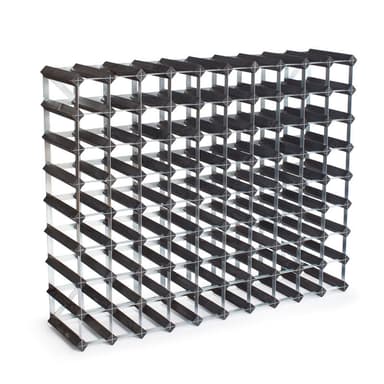 90 Bottle Self Assembly Kit Black Ash