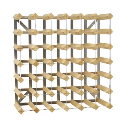 42 Bottle Self Assembly Kit Light oak