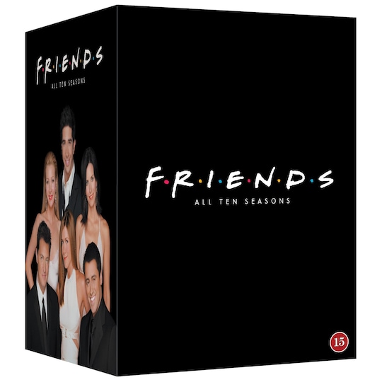 Vänner - Säsonger 1-10 Samlingsbox (DVD)