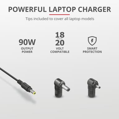 Trust Maxo Acer 90W laddare bärbar dator