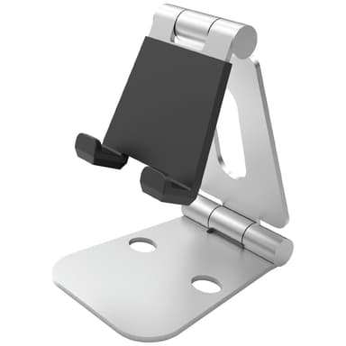 Desire2 hållare för surfplatta och telefon (silver)