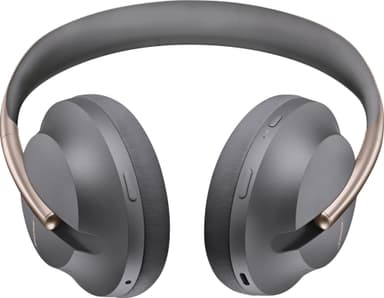 Bose Noise Cancelling Headphones 700 med laddfodral (grå/rose guld)