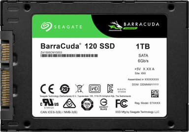 Seagate BarraCuda 120 2.5" intern SSD 1TB