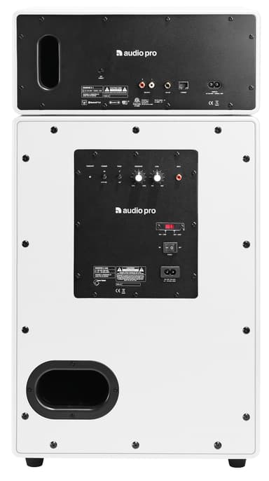 Audio Pro Drumfire aktiv högtalare (vit)