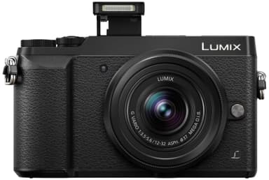 Panasonic Lumix DMC-GX80 kompakt systemkamera (svart)